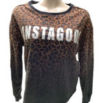 Rampage  Size Small #INSTAGOOD Animal Print Thin Sweatshirt. New With Tags Photo 0