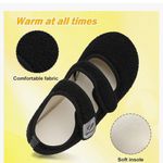 LeIsfIt Womens Mens Slippers Soft House Warm Fuzzy Shoes.For swelling, diabetic Brown Size undefined Photo 10