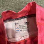 Under Armour  Shirt Womens Small Pink ColdGear Fitted Mock Long Sleeve Athletic Photo 2