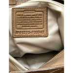 Coach Vintage Gallery Embossed Leather Women’s Tote F20742 Brass Copper Brown Photo 4