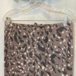 Como Sleep Brown Leopard Print Sweater Pants Two Piece Pajama Set Loungewear Size M Photo 8
