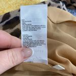 Whistles Flounce Dress Brushed Cheetah Flippy Dress Career Wear Brown Size 10 Photo 3