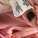 Ramy Brook Blouse Womens Large Pink Raquel Long Sleeve Top Feminine Boho Tie Dye Photo 6