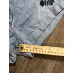 PacSun Light Wash Boho Equestrian Western Cactus Floral Denim Cutoff Shorts 24 Photo 9