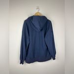 Nap Loungewear Full Zip Oversized Hoodie Sweatshirt Navy Blue Women’s Sz XXS Photo 5