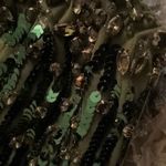 Mac Duggal  93915 Green Hand Embellished Strapless Gown Dress Photo 10