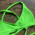 White Fox Boutique White Fox Neon Green Swimsuit Photo 1