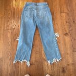 Free People  We The Free Maggie mid rise straight crop distressed knee Jeans 25 Photo 9