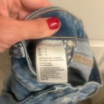 American Eagle  Outfitters Light Blue Ripped Jean Shorts Photo 5