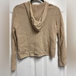 Ralph Lauren Lauren  Y2K Open waffle knit lightweight hooded longsleeve Photo 4