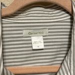Garnet Hill Garnet‎ Hill Essential Cotton Striped Button Down Shirt Size 10 Photo 2