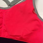 Athleta  Bright Coral & Navy Padded Pullover Adjustable Razorback Sports Bra- XL Photo 13