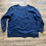 Columbia  Women’s Navy/Fuchsia Purple Logo Sweatshirt Pullover Size 2X Photo 5