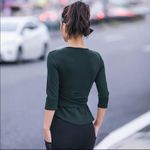 Faux wrap yoga top Size XS Photo 3