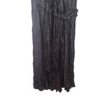 SAINT ART Willa‎ Ruffled Maxi Dress Black Small Photo 5