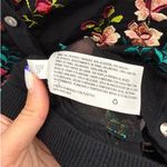 A New Day Black Embroidered Floral Sheer Cardigan (Size M) Photo 4