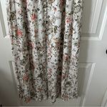 Frye Scoop Neck Floral Midi Button Dress Size XL Photo 2