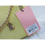 Juicy Couture  Shoulder Bag $79 Yellow New Collection Pendants Chain NWT Photo 2