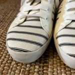 Joie  Dakota‎ Black And White Sneakers Size 39.5 (9.5) Photo 4