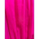 FLAWED MSK Pink Ruffle Dress Sleeveless Mock Neck Mini Party Cocktail Dress Size M Photo 3