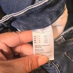 American Eagle Curvy Highest Rise Jegging Dark Wash Stretch Women's Size 4 Short Photo 3