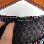 Nanette Lepore Beaded Silk Blouse HAS STAIN Small Photo 5