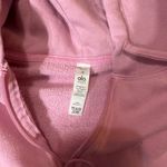 Alo Yoga Pink Cropped Hoodie Photo 1