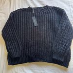 Donna Karan  - OPEN STITCH DOLMAN SWEATER Photo 6