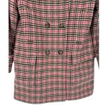 Ann Taylor Houndstooth Wool Blend Peacoat Size XSP Old Money Preppy Plaid Photo 10