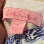 Lilly Pulitzer Women’s  Jesse Skort Romper in Blue Seashell Mini Dress Photo 5