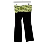 Victoria's Secret Victoria Secret Foldover Yoga Pants Bootcut Flare Spellout Y2K Women Med Short Photo 2