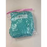 Dress Barn  Aqua Blue Eyelet Sleeveless Fit & Flare Dress - Size 14 Photo 12