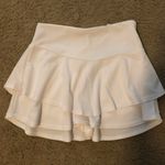 Boohoo White Ruffle Skort Photo 3