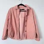 ZARA Dusty Pink Corduroy Jacket Photo 0