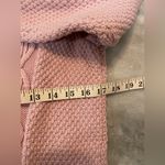L.L. Bean Signature Size M Lavender Pullover Cotton Cowl Neck Fisherman Sweater Purple Size M Photo 5
