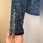 Rebecca Taylor  Tweed Moto Zip Up Jacket Size 0 Photo 7