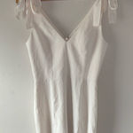 Amanda Uprichard  White Sleeveless Mini Dress Photo 0