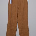 Reformation Justin Linen Pant in Barley Cropped High Rise Slim 10 New Photo 10