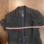 Banana Republic Factory Black Short Sleeve Blazer Size 6 Photo 6