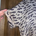 CAbi  Medium Silk V Neck Drop Shoulder Short Sleeve Blouse #569 CPT5‎ Photo 3