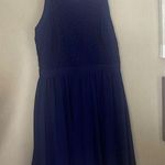 Miami  large NWT blue lace detail dress Francesca’s Photo 0