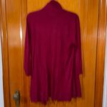 Dressbarn Roz & Ali Deep Red Cardigan Photo 2