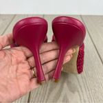 Marc Fisher LTD Women's Dako Woven Sandals 8M Medium Pink $140 Photo 5