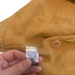 Flax  Linen Collared coat in camel size M Photo 3