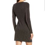 𝅺NWT ROW A Metallic Sheath Dress Black X Photo 10