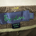 Boden Brown Corduroy Skirt Size 18 L Tall Knee Length A Line Photo 2