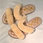 Sam Edelman  Griselda Faux Fur Slides ROSE Sandals SZ 7.5 Photo 6