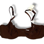Aerie Smoothez by  Balconette‎ Sheer Brown Unlined Underwire Bra Sz 34C NEW Photo 0