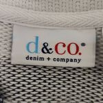 D&Co. Navy and White Striped Knit Top Size XXS Preppy Navy Stripe Top Blue Photo 5