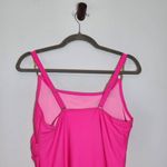ALEUMDR Hot Pink Swim Dress NWOT Size Large Pink Swimsuit with Attached Shorts Photo 5